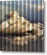 Cupcake In The Cloud - The Slat Collection Metal Print