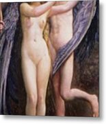 Cupid And Psyche Metal Print