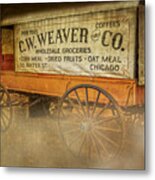 C.w. Weaver And Co. Wagon Metal Print