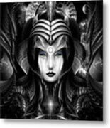 Cyiria Queen Of The Dark Realm Metal Print