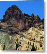 Dacite Lava Outcrop On Mount Lassen Metal Print