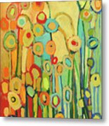 Dance Of The Flower Pods Metal Print