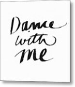Dance With Me- Art by Linda Woods Metal Print