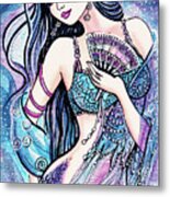 Dancing With The Waves Metal Print