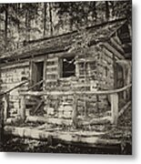Daniel Boone Cabin Metal Print