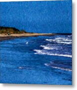 Day At The Beach Metal Print