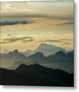 View From Mount Seymour Metal Print