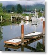 Deep Water Channel Metal Print