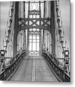 Deer Isle Sedgwick Bridge Metal Print