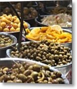 Delicious Olives Metal Print