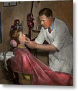 Dentist - Making An Impression - 1936 Metal Print