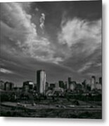 Denver Skyline Metal Print