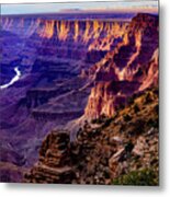 Desert View Point - Grand Canyon - Arizona Metal Print