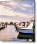 Destin Harbor Daydreams Metal Print