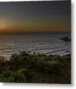 Devil's Slide At Sunset Metal Print