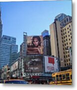 Dieyespyartnyc Midtown Stroll 8136 Metal Print