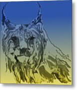 Montana Lynx 2 Metal Print