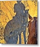 Dillie Selfie Metal Print