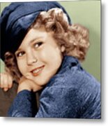 Dimples, Shirley Temple, 1936 Metal Print
