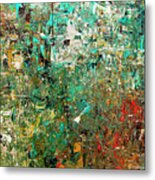 Discovery - Abstract Art Metal Print