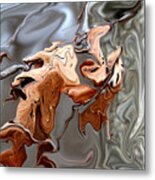 Disintegration Metal Print