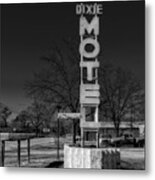 Dixie Motel Metal Print