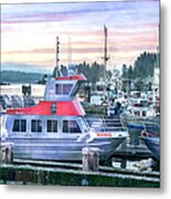 Dock Of The Bay Metal Print