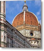 Dome Of Florence Cathedral Metal Print