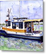 Don And Kathys Boat Metal Print