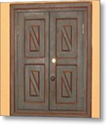 Doors And Windows Of Comayagya - 1 Metal Print