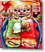 Dos Amigos Dos Burritos Metal Print