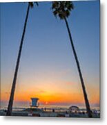 Dos Palms Metal Print