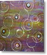 Dots And Bubbles Metal Print