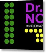 Dr. No, Ian Flemming, James Bond, Opening Film Sequence Metal Print