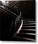 Dramatic Stairway Scene Metal Print