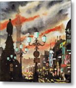 Dublin... The Ghost Of Nelson Metal Print