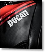 Ducati Diavel Carbon Metal Print