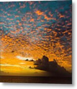 Dusk, East Of Barbados Metal Print