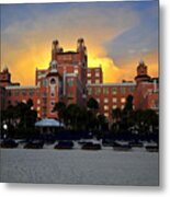 Dusk Over Don Metal Print