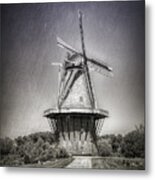 Dutch Windmill Metal Print