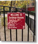 Dyckman Houses Metal Print