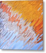 Dynamic Water Abstract Metal Print