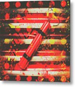 Dynamite Artwork Metal Print