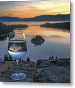 Early Drink Metal Print