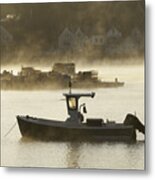 Early Morning Mist Metal Print