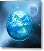 Earth Metal Print