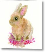 Easter Bunny Metal Print