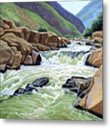 Eastern Sierra Stream Metal Print