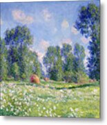 Effect Of Spring At Giverny Metal Print