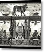 Magic Occult Pagan Egyptian Revival 1769 Metal Print